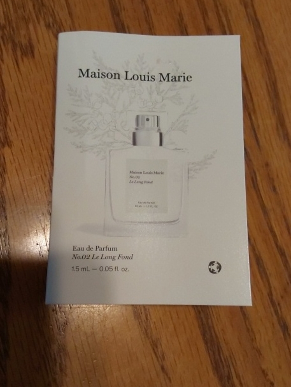 Le Labo Maison Louis Marie No.02 Sample
